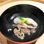 温石 - （お椀）いとより鯛　しめじ