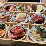 熟成焼肉 肉源 - 焼肉松花堂ランチ 2,000円