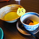 三統 - 「昼会席膳：第4段」あんみつに、なんと点てたてのお抹茶が頂ける…凄すぎる〜！！涙！（コーヒーも選べます）