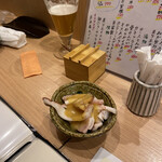 寿司饂飩まるとく - 付き出し