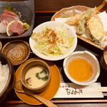 なるみ乃 - 天刺定食＝1280円 税込