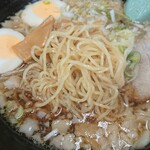 ラーメン ふじ屋 - 細麺