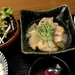 魚 野菜 酒 しゃばらむ - 鶏と大根の生姜煮