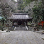 サントリー山崎蒸溜所 - 「椎尾神社」社殿 2013年