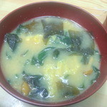 ぬるぬるした味噌汁