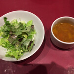 169380709 - サラダとスープ
