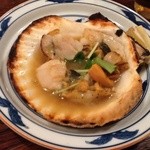 肴家 まこと - 焼きホタテ