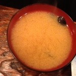 肴家 まこと - シジミ味噌汁