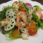 ビストロ バキュース - ２０１３・１・２０　ズワイ蟹マリネサラダ