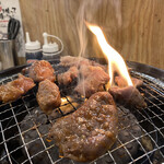 Zerobyouremon Sawa Sendai Horumon Yakiniku Sakaba Tokiwa Tei - ふぁいやー！