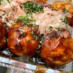 Takoyaki daichiyan - たこ焼きのアップ