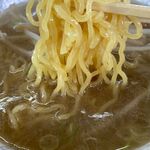 かつ平 - ラーメンしお味の麺