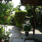 梅荘 - 外で待つ間は　のんびり　庭でも眺めましょう