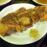 煮込み ナカミヤ - 煮込みナカミヤ　レバカツ