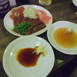 煮込み ナカミヤ - 煮込みナカミヤ　刺身盛り合わせ