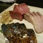 れんげ料理店 - お造り4人前の一部