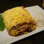 れんげ料理店 - トマトとチーズを練り込んだ出し巻き玉子