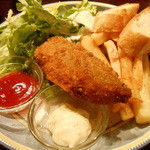 ダブリナーズ　カフェ＆パブ - フィッシュ＆チップスプレート