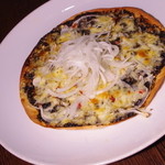 Chikyuuya - ブラックデビルピザ　辛いものが大好きな方だけにおすすめします。
