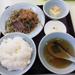 Men To Chuu Ka Kou Wa - レバニラ炒め定食（¥780）