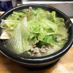 がばちょ - 豚レタス豆腐（800円）