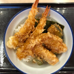 Tendon Tempura Hompo San Ten - 海老と鷄の天丼