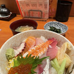 Sushi Izakaya Nihonkai - まかない丼　¥890