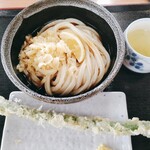 本格手打うどん はゆか - ぶっかけ濃いめ アスパラ