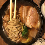 蕎麦小路 さわらび - ⑦鴨南蛮蕎麦