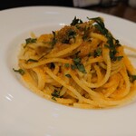 trattoria MACCHERONI - ボッタルガのペペロンチーノ