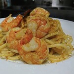 trattoria MACCHERONI - 海老とボッタルガのスパゲティ
