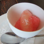 ラ クチーナ ヴェンティトレ - グレープフルーツのシャーベット