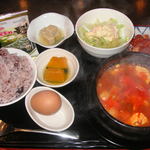 Yoshitei - 根野菜スンドゥプ定食
