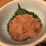 とり秀 - いかの肝和え