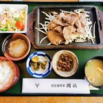 レストラン岡崎 - おろし焼肉定食