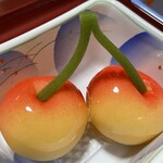 久栄堂菓子舗 - 『お雛菓子』のさくらんぼ