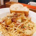 ニッコリ - 日替わりランチ　ジャガイモとベーコンのバター風味