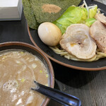 濃厚とんこつ 金沢家 - 特製つけ麺（1,000円）