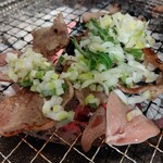 Shichirin Yakiniku Anan - ネギいっぱい！