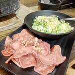 Shichirin Yakiniku Anan - ネギ塩ブタタン