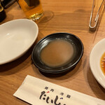 焼肉冷麺だいじゅ - 梅ダレ