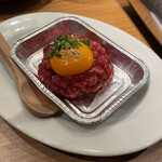 焼肉冷麺だいじゅ - あぶりユッケ