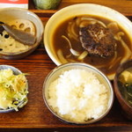 ステーキ茶屋　下町ッ子 - 神戸牛ハンバーグセット