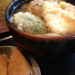 よいしょ(揚げ餅うどん)･いなり寿司