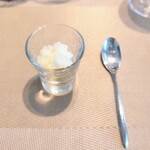 La Brianza - レモンとセージのソルベ。おいしいお口直し☆