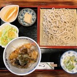 香車 - もりそばランチサービスセット