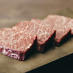 Specially selected thick-sliced skirt steak