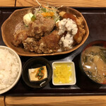 Dandan - 鶏ミックス定食　900円