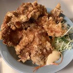Menya Daikoku - 「鶏からあげセット」の鶏からあげ