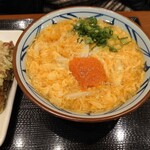 丸亀製麺 - 明太たまごあんかけうどん